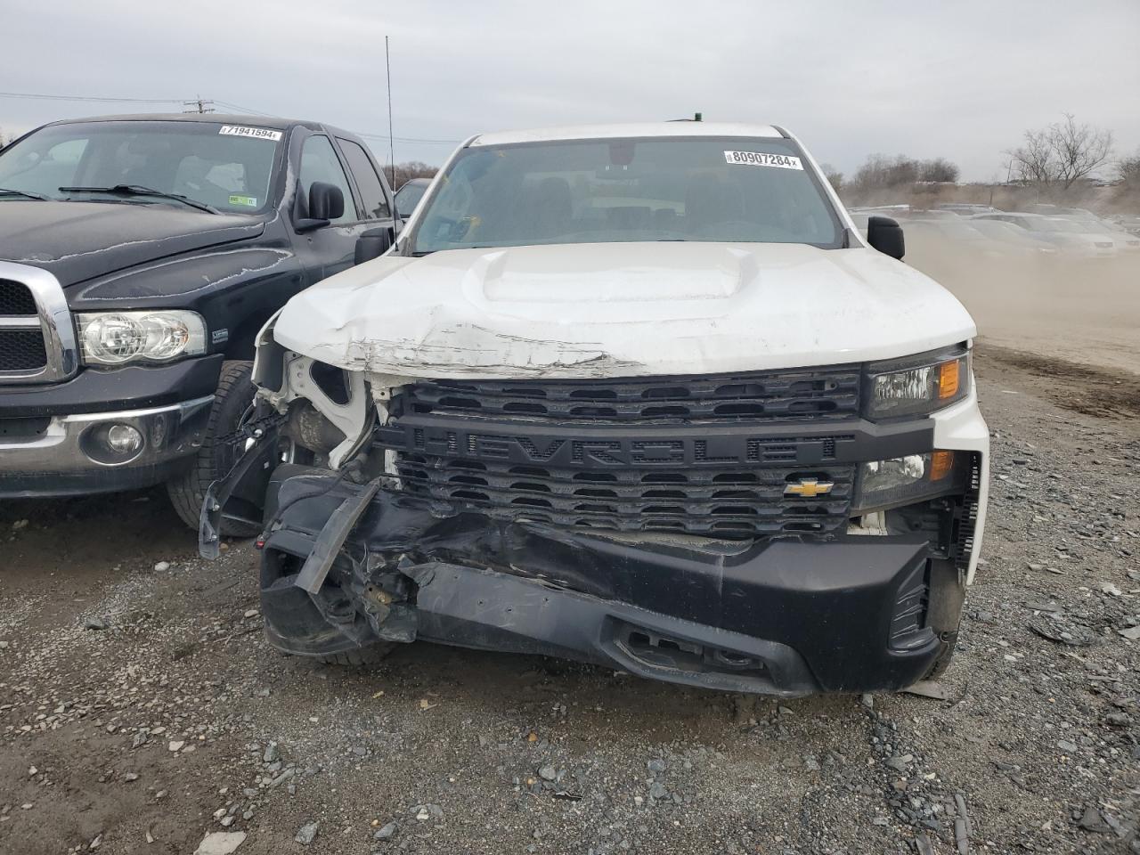 2021 Chevrolet Silverado VIN 1GCPYAEH8MZ211105 Copart auction photo, front end damage thumbnail 5