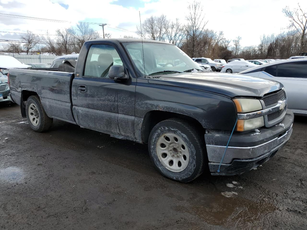 2005 Chevrolet Silverado VIN 1GCEC14XX5Z318401 Copart auction photo, mechanical / minor dent/scratches damage thumbnail 4