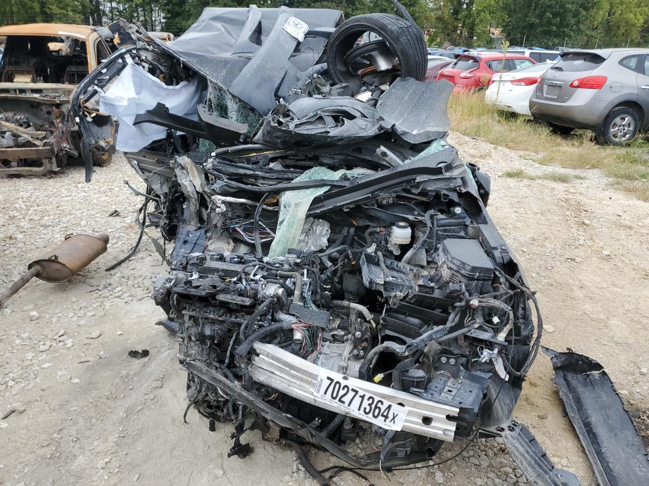 2021 Toyota Corolla VIN JTND4MBE8M3138410 Copart auction photo, all over damage thumbnail 5