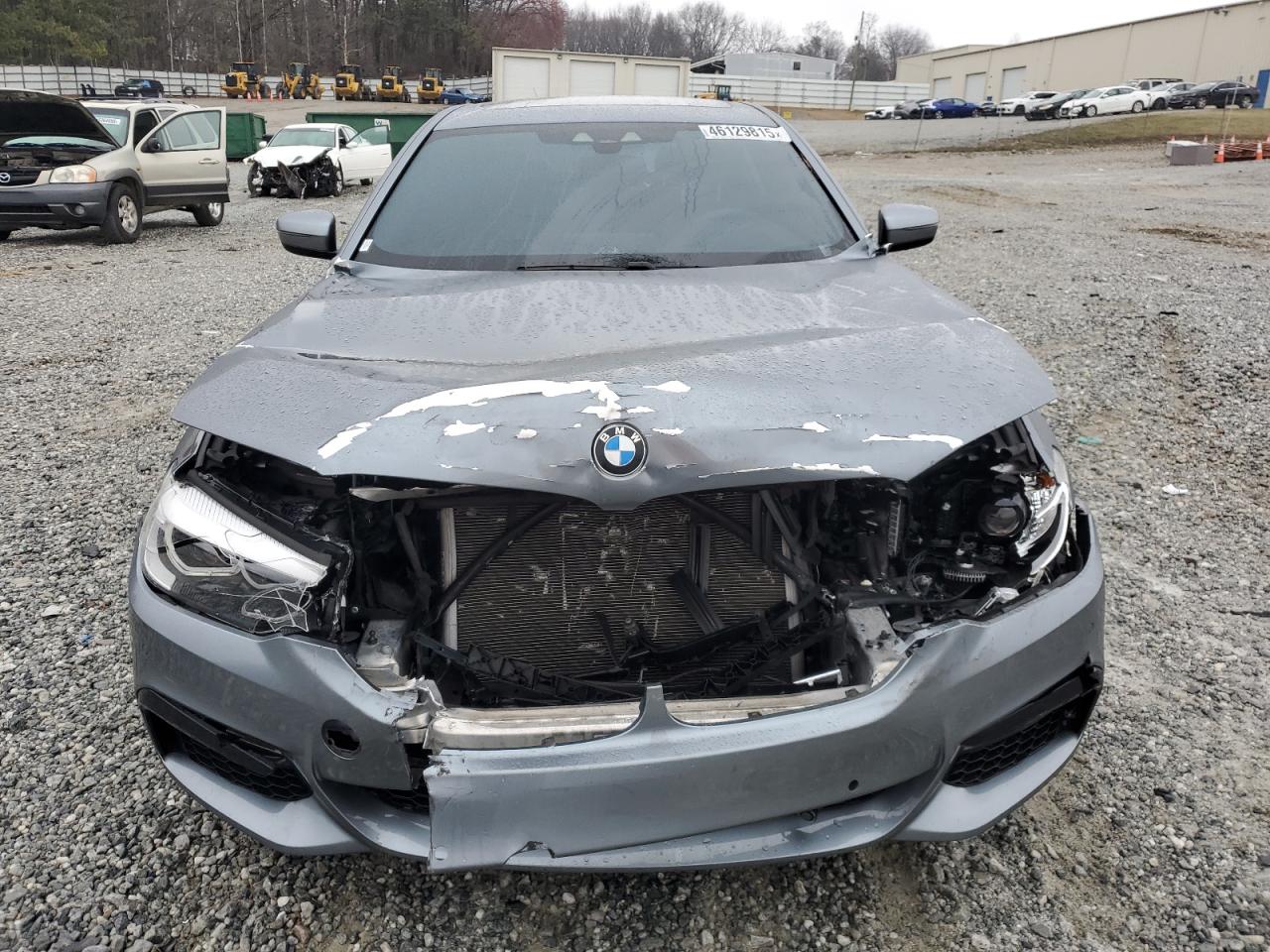 2018 BMW 5er VIN WBAJE5C56JWA96497 Copart auction photo, front end / mechanical damage thumbnail 5