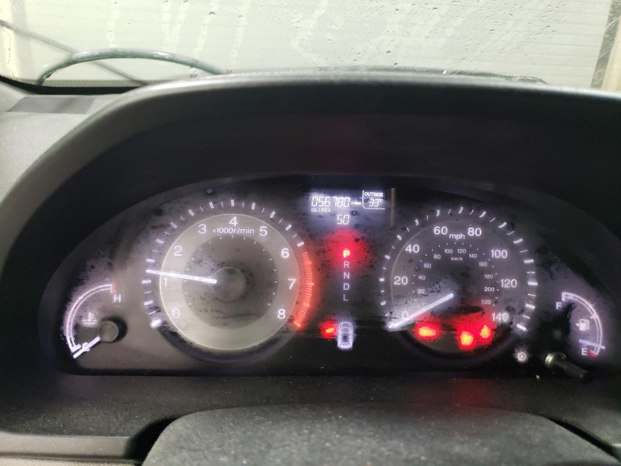2015 Honda Odyssey VIN 5FNRL5H42FB117706 Copart auction photo, front end / rear end damage thumbnail 9