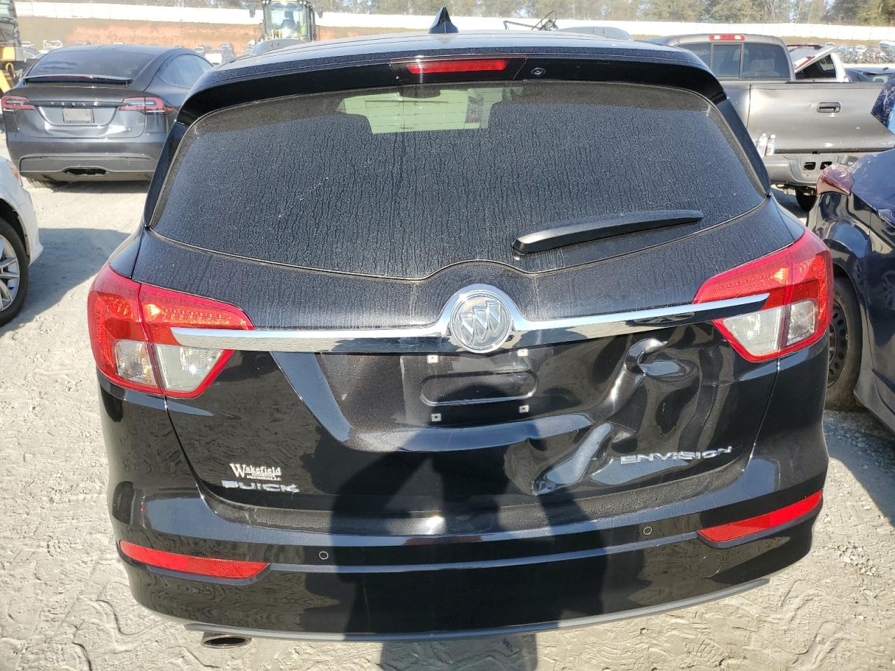 2017 Buick Envision VIN LRBFXBSA5HD042576 Copart auction photo, front end damage thumbnail 6