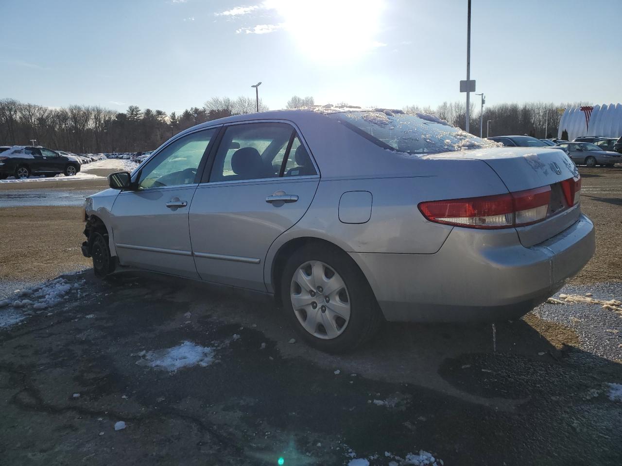 2004 Honda Accord VIN 1HGCM66344A061987 Copart auction photo, front end damage thumbnail 2
