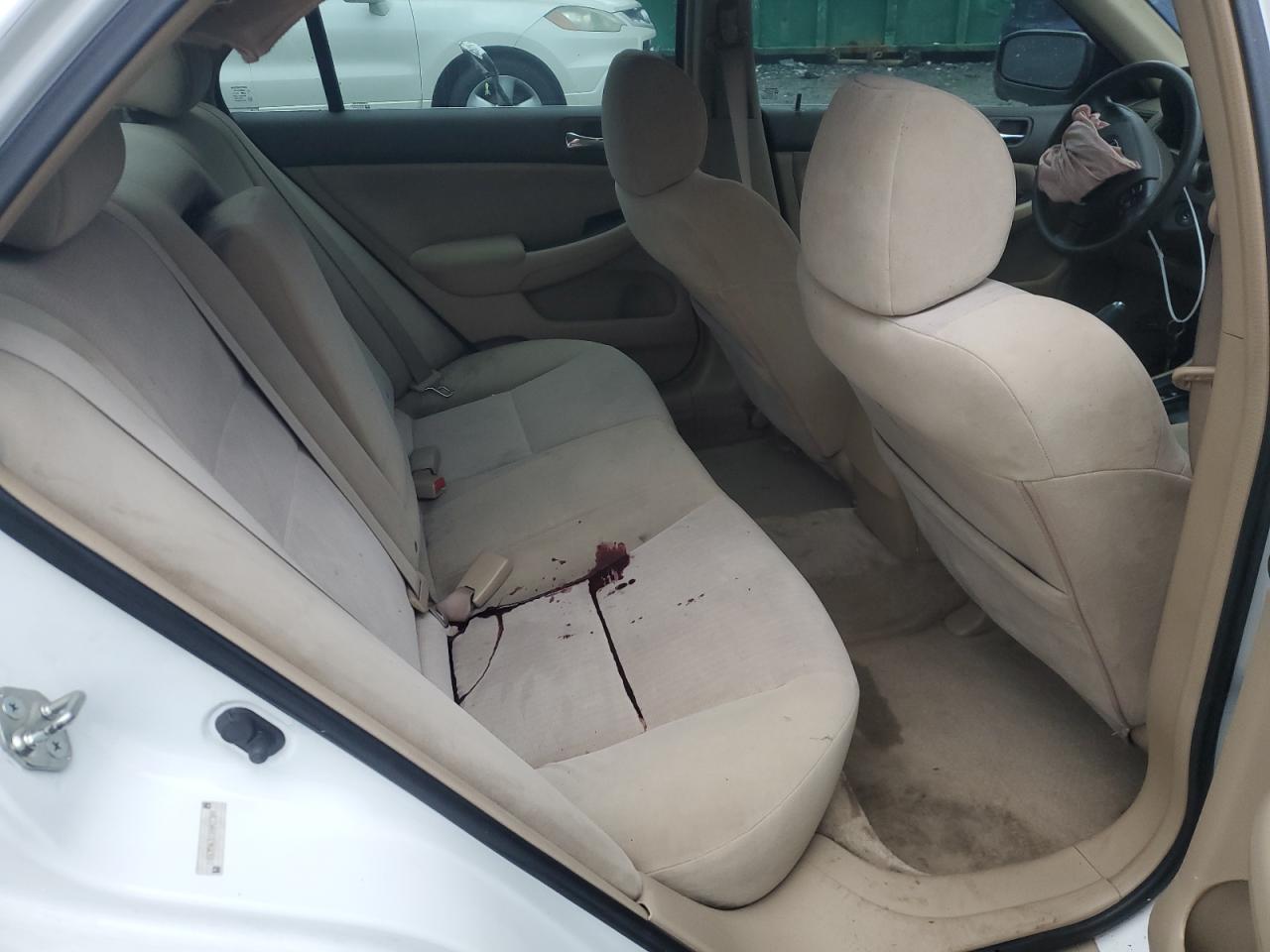 2003 Honda Accord VIN 1HGCM56373A061300 Copart auction photo, front end / top/roof damage thumbnail 11