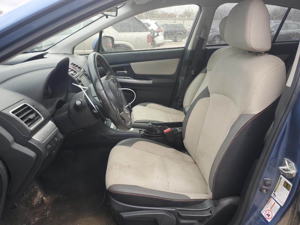 2016 Subaru XV VIN JF2GPABC7G8291472 Copart auction photo, front end damage thumbnail 7