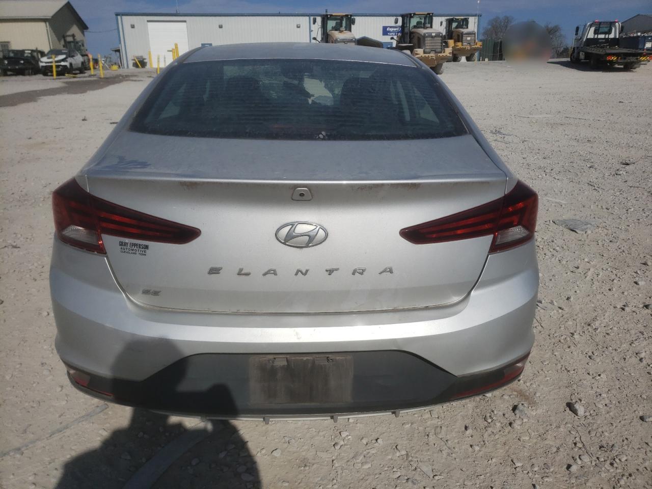 2019 Hyundai Elantra VIN 5NPD74LF8KH452904 Copart auction photo, all over damage thumbnail 6
