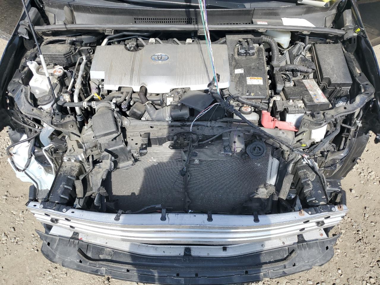 2022 Toyota Prius VIN JTDKAMFU5N3171579 Copart auction photo, front end damage thumbnail 11