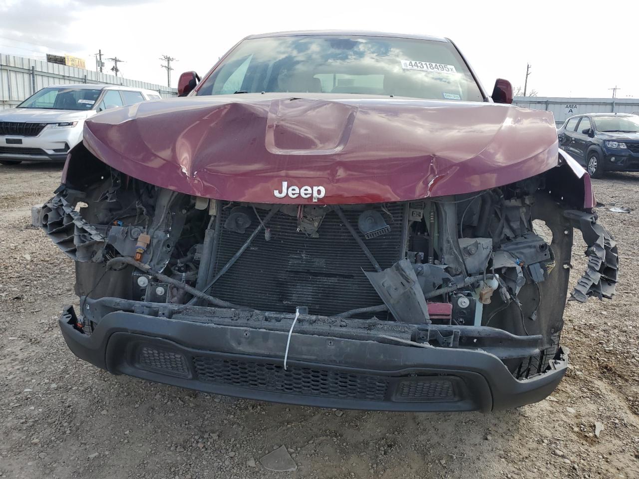 2016 Jeep Grand Cherokee VIN 1C4RJEAG9GC428395 Copart auction photo, front end damage thumbnail 5