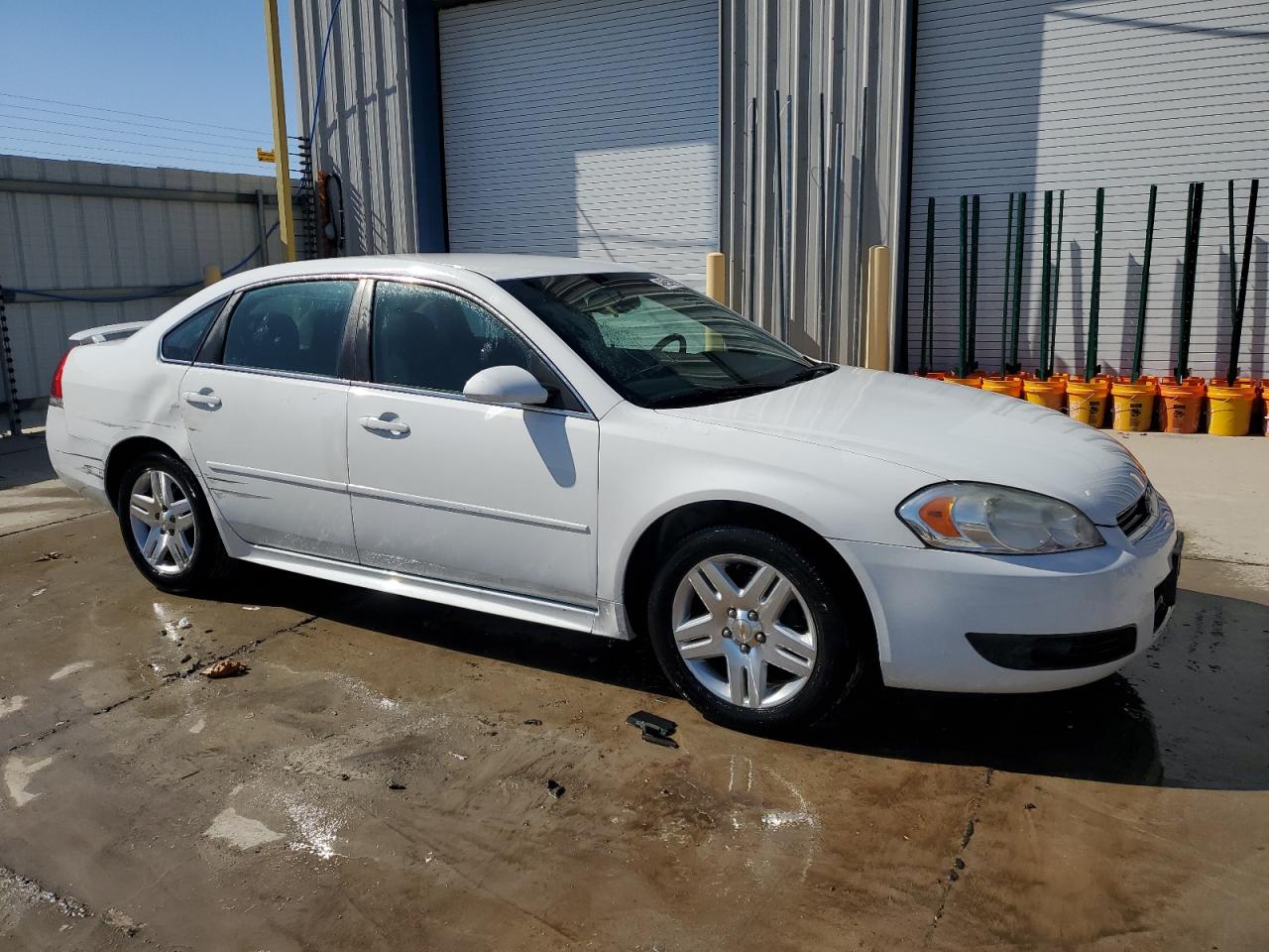 2011 Chevrolet Impala VIN 2G1WB5EK4B1172611 Copart auction photo, side / rear end damage thumbnail 4