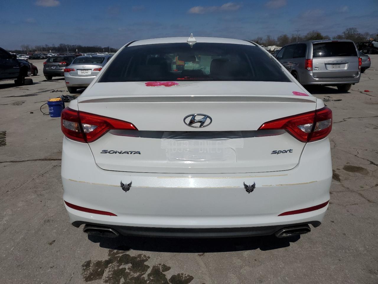 2015 Hyundai Sonata VIN 5NPE34AF2FH215284 Copart auction photo, front end damage thumbnail 6