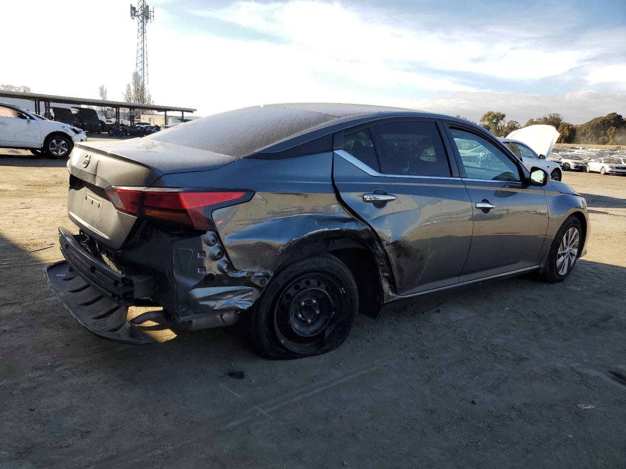 2021 Nissan Altima VIN 1N4BL4BV1MN422695 Copart auction photo, side / rear end damage thumbnail 3