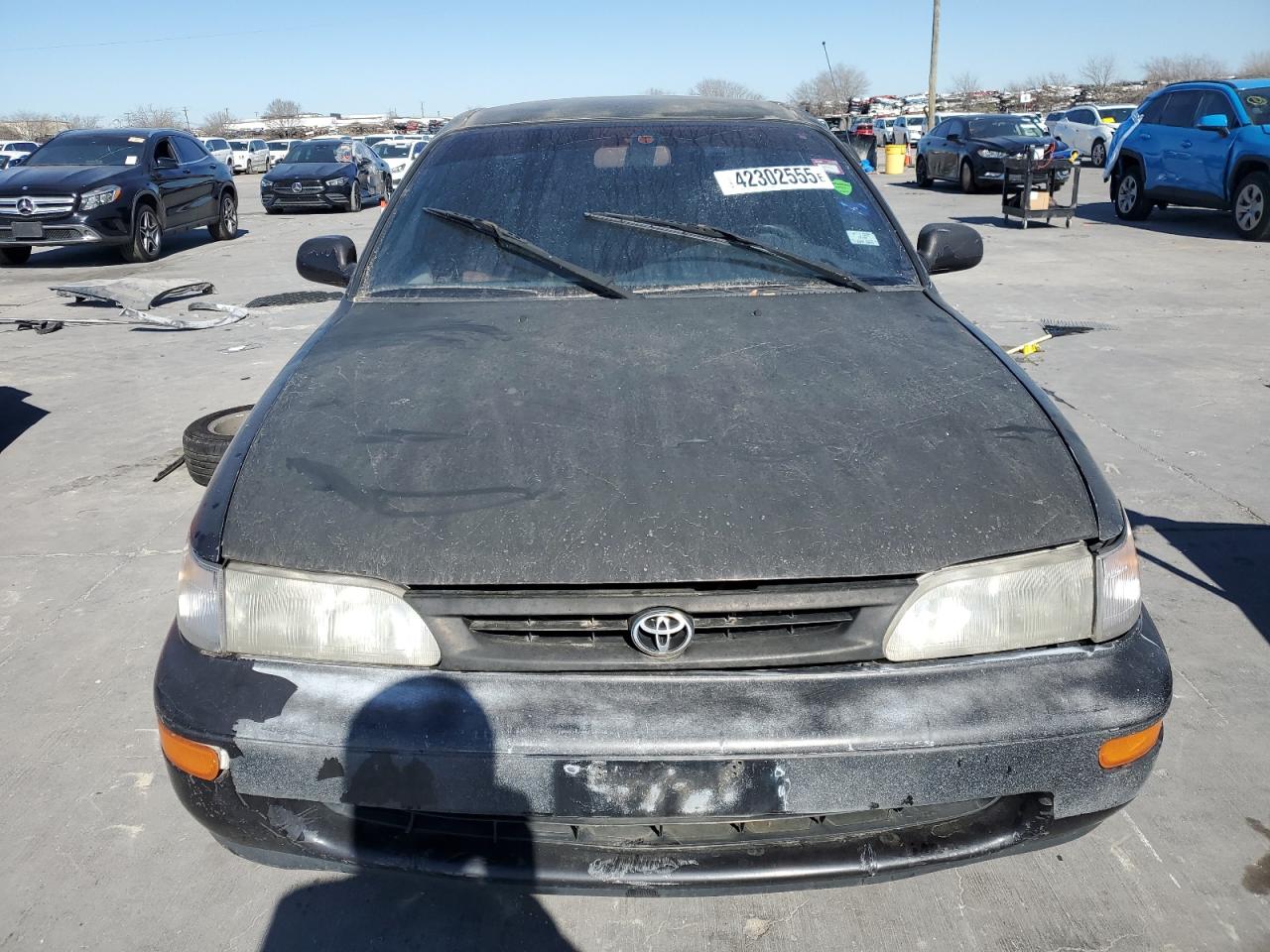 1997 Toyota Corolla VIN 1NXBA02E0VZ614850 Copart auction photo, rear end damage thumbnail 5