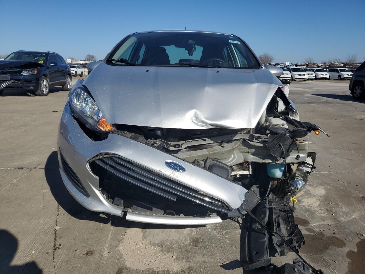 2019 Ford Fiesta VIN 3FADP4BJ4KM159684 Copart auction photo, front end damage thumbnail 5