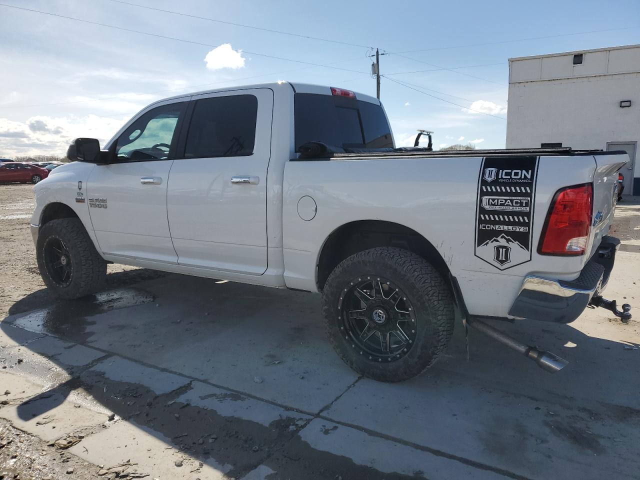 2017 RAM 1500 VIN 3C6RR7LT5HG659959 Copart auction photo, rear end damage thumbnail 2
