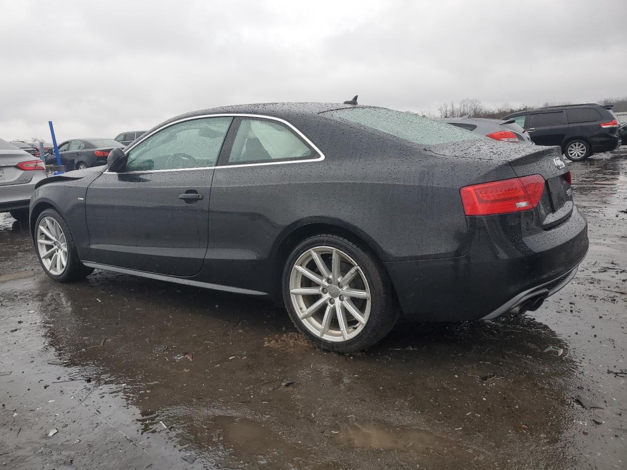 2015 Audi A5 VIN WAUMFAFR6FA014576 Copart auction photo, front end damage thumbnail 2
