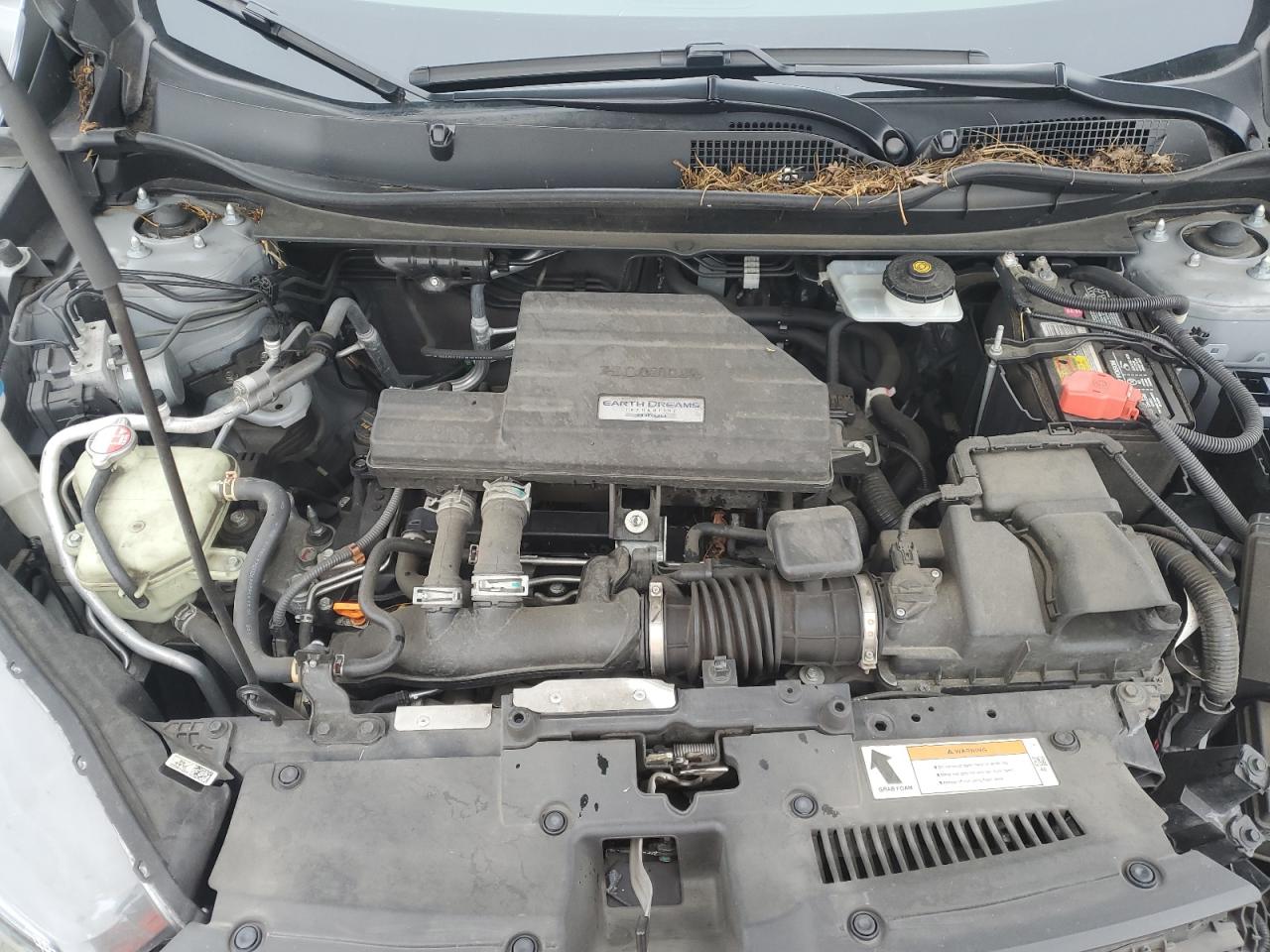 2017 Honda CR-V VIN 2HKRW2H50HH639334 Copart auction photo, front end / side damage thumbnail 12