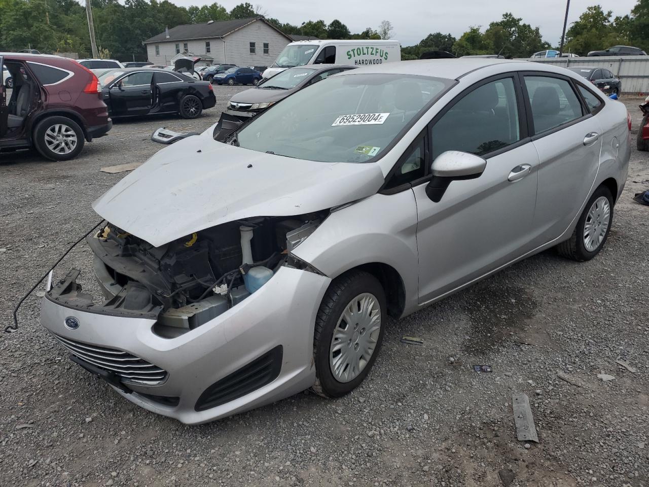 2018 Ford Fiesta VIN 3FADP4AJ1JM115013