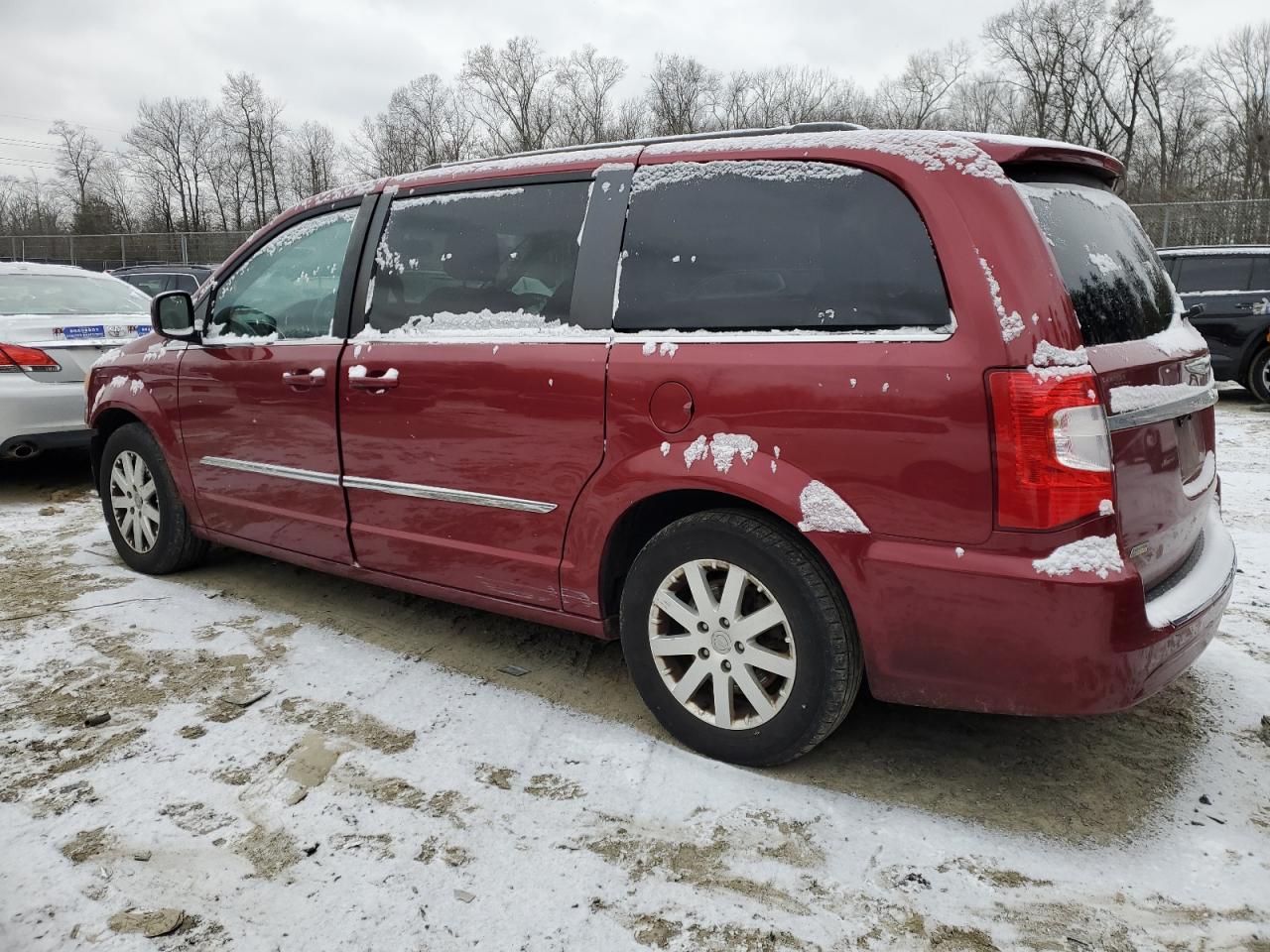2014 Chrysler Town & Country VIN 2C4RC1BG5ER307059 Copart auction photo, front end damage thumbnail 2