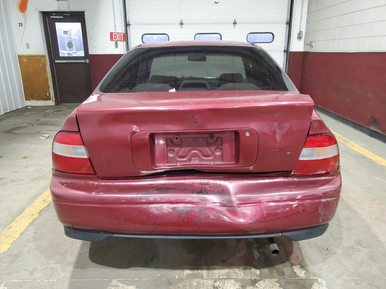 1994 Honda Accord VIN 1HGCD5633RA020090 Copart auction photo, rear end / front end damage thumbnail 6