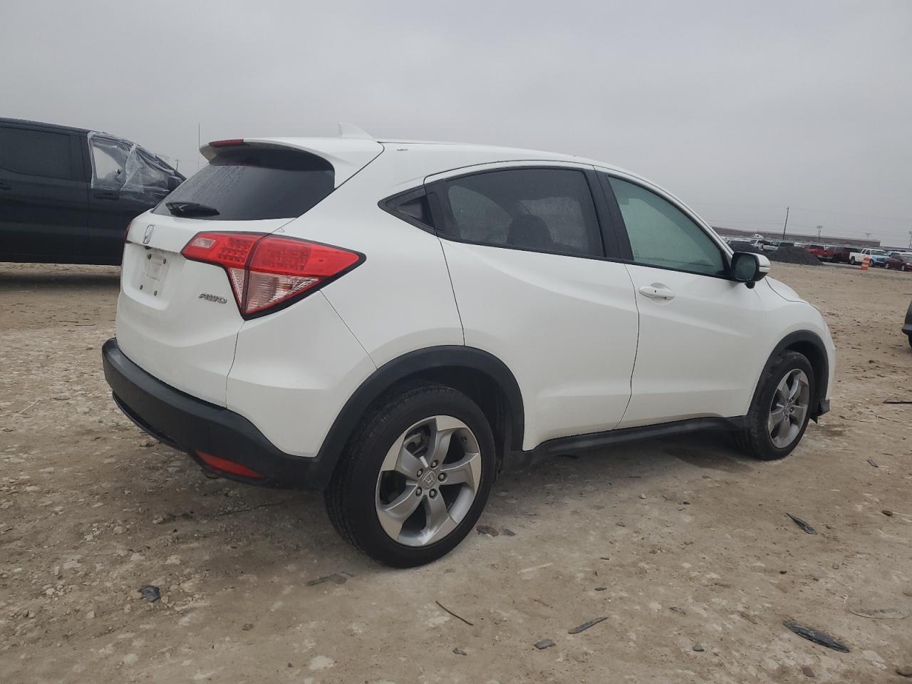 2017 Honda HR-V VIN 3CZRU6H50HM722571 Copart auction photo, front end / minor dent/scratches damage thumbnail 3