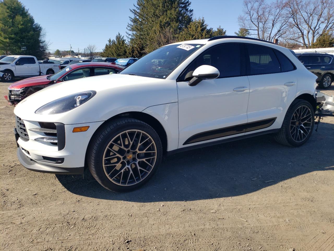 2021 Porsche Macan VIN WP1AB2A58MLB33046 - Copart auction photo