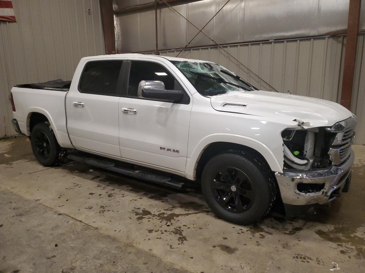 2019 RAM 1500 VIN 1C6SRFJT2KN601952 Copart auction photo, front end / top/roof damage thumbnail 4
