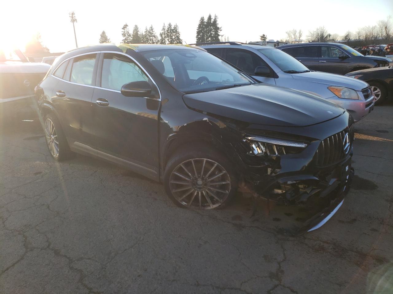 2024 Mercedes-Benz GLA-klasse VIN W1N4N5BB1RJ563508 Copart auction photo, all over damage thumbnail 4