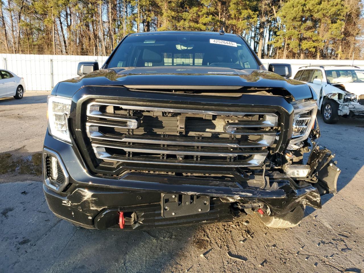 2021 GMC Sierra VIN 1GTP9EEL7MZ251720 Copart auction photo, front end damage thumbnail 5
