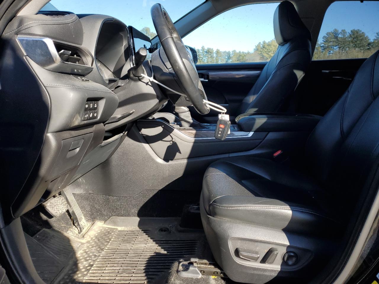 2020 Toyota Highlander VIN 5TDXBRCHXLS008980 Copart auction photo, rear end damage thumbnail 7