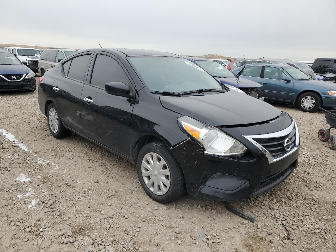 2017 Nissan Versa VIN 3N1CN7AP0HL849291 Copart auction photo, front end damage thumbnail 4