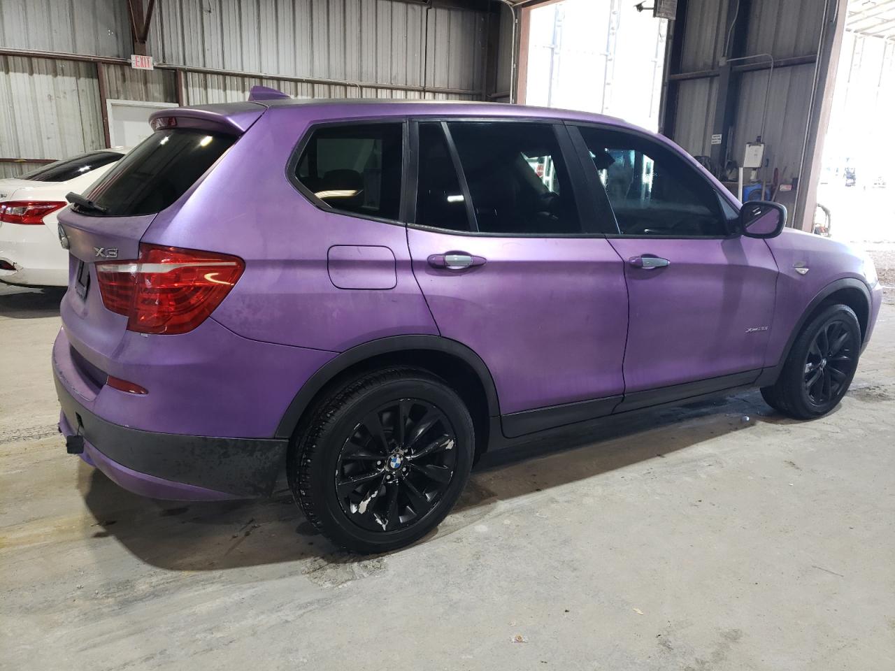 2014 BMW X3 VIN 5UXWX9C58E0D25067 Copart auction photo, normal wear damage thumbnail 3