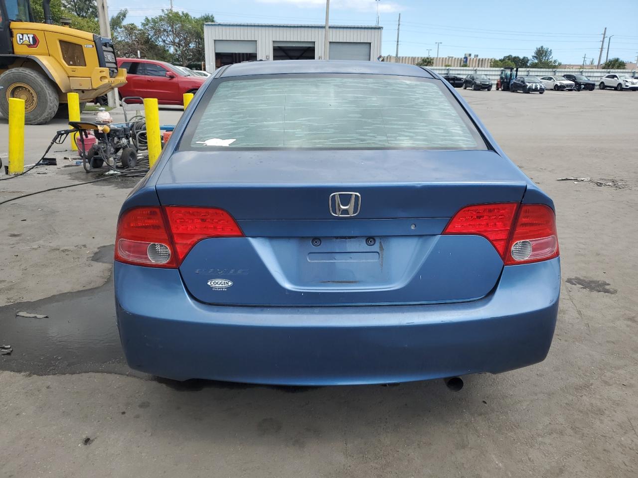 2007 Honda Civic VIN 1HGFA16577L108996 Copart auction photo, mechanical / front end damage thumbnail 6