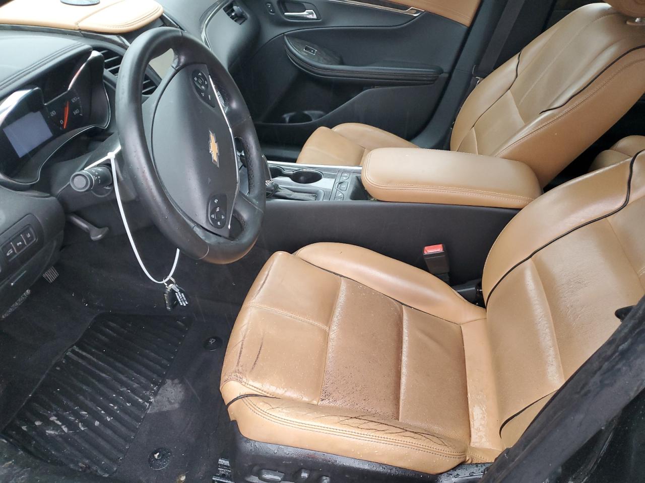 2016 Chevrolet Impala VIN 2G1145S39G9127903 Copart auction photo, side damage thumbnail 7