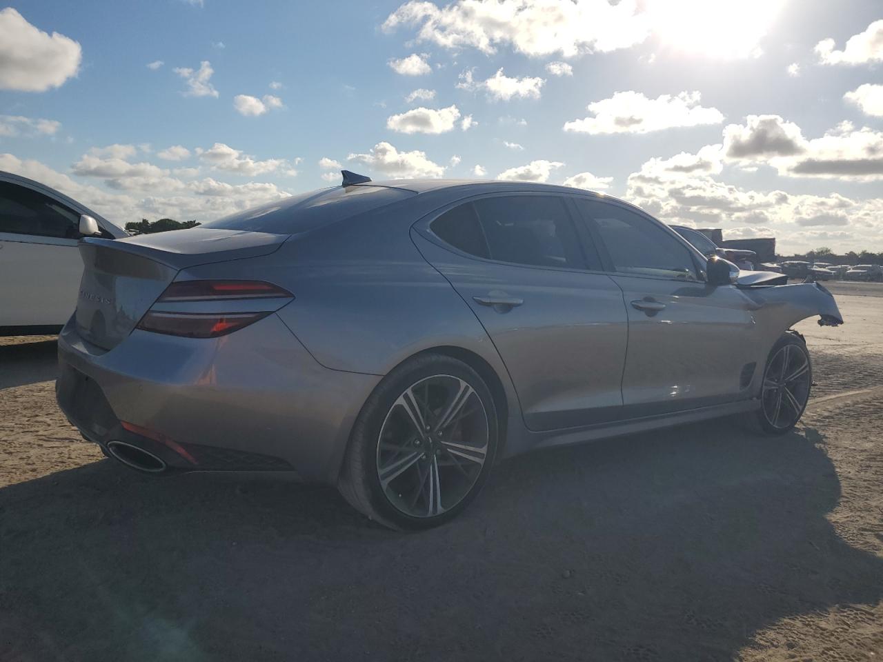 2024 Genesis G70 VIN KMTG34SC1RU136438 Copart auction photo, front end damage thumbnail 3