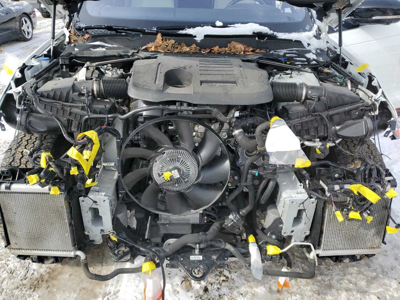 2021 Land Rover Discovery VIN SALRT4RU1M2452716 Copart auction photo, front end damage thumbnail 12