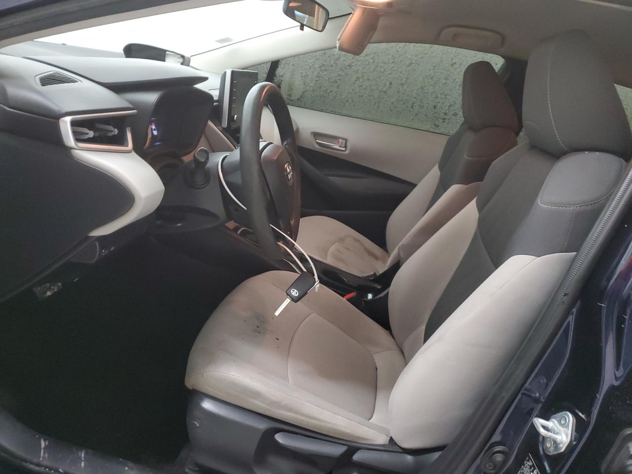 2020 Toyota Corolla VIN JTDEPRAE8LJ055455 Copart auction photo, hail / all over damage thumbnail 7