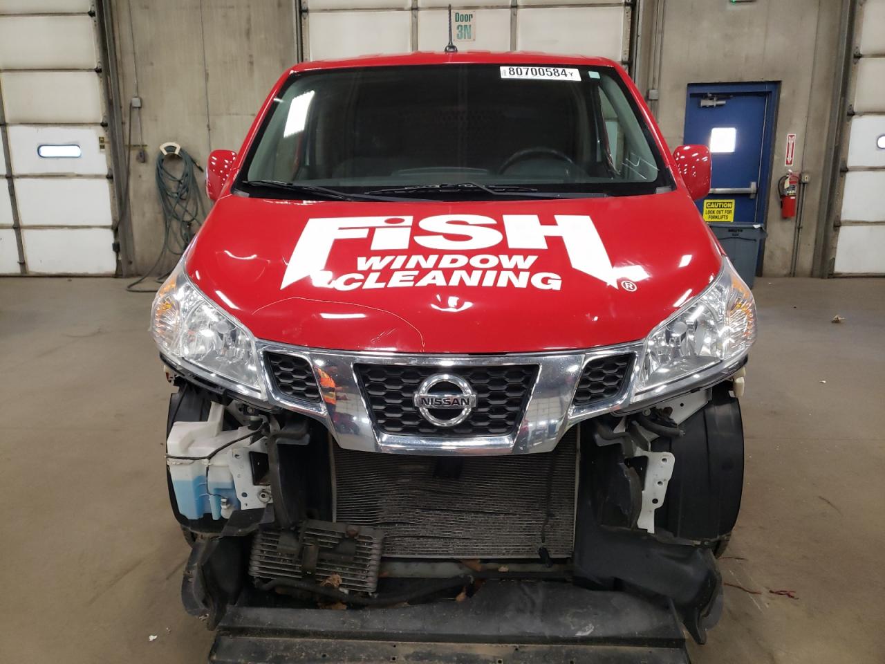 2015 Nissan NV VIN 3N6CM0KN8FK711390 Copart auction photo, front end damage thumbnail 5