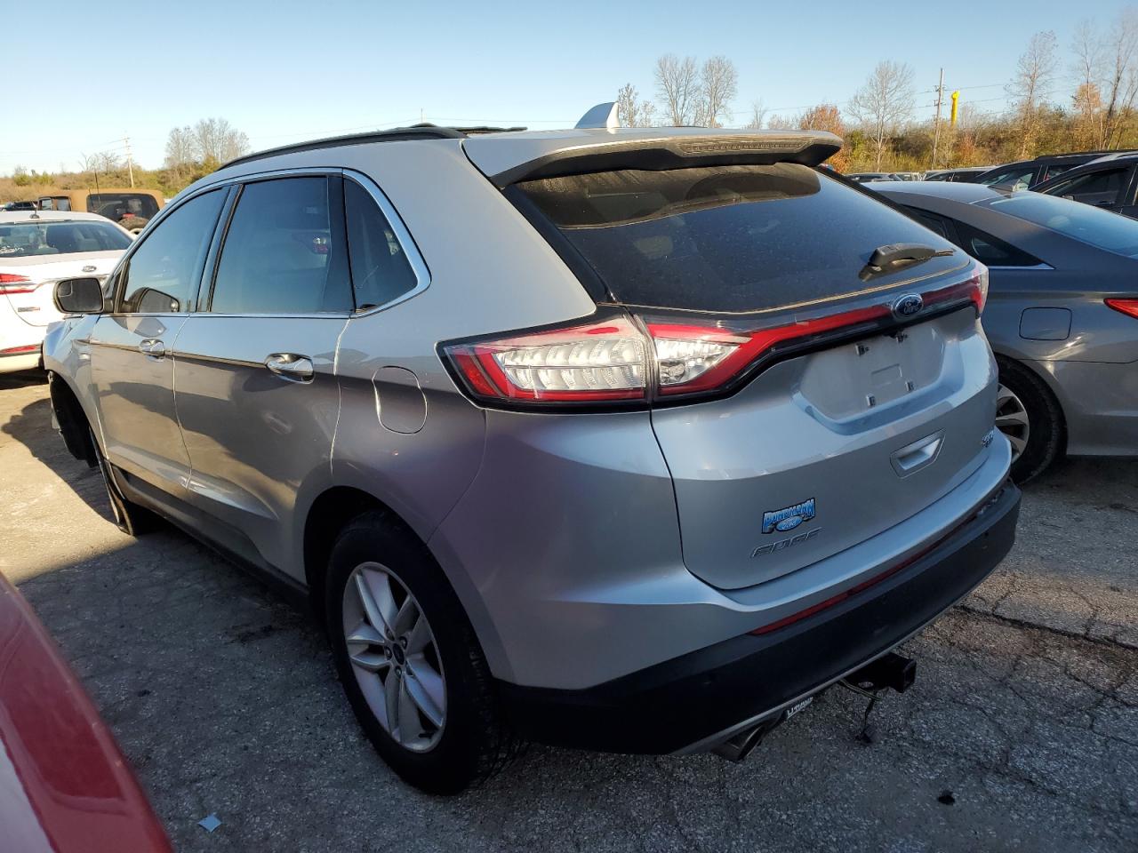 2018 Ford Edge VIN 2FMPK4J82JBC16044 Copart auction photo, front end damage thumbnail 2