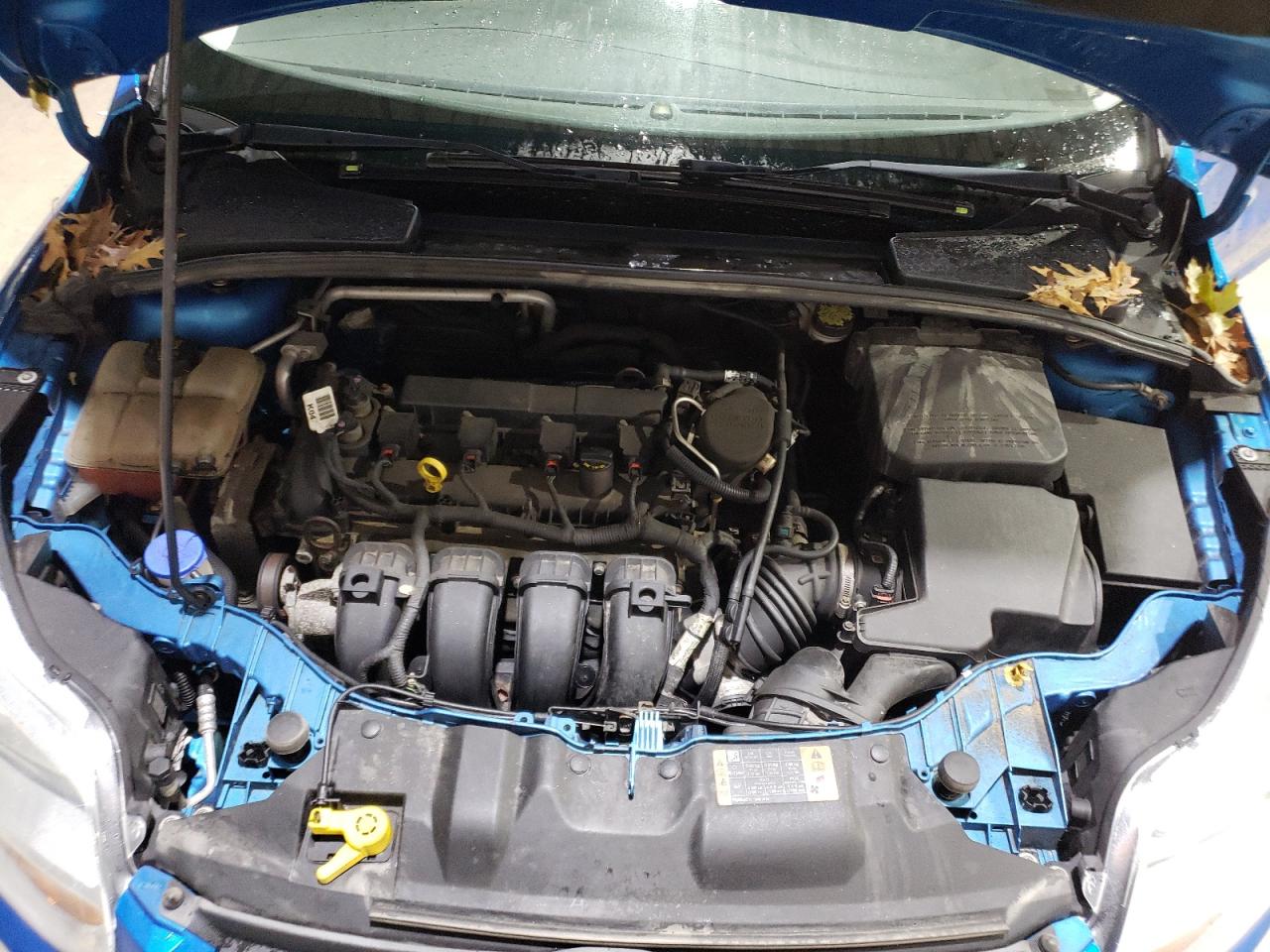 2014 Ford Focus VIN 1FADP3F22EL456794 Copart auction photo, side / front end damage thumbnail 12