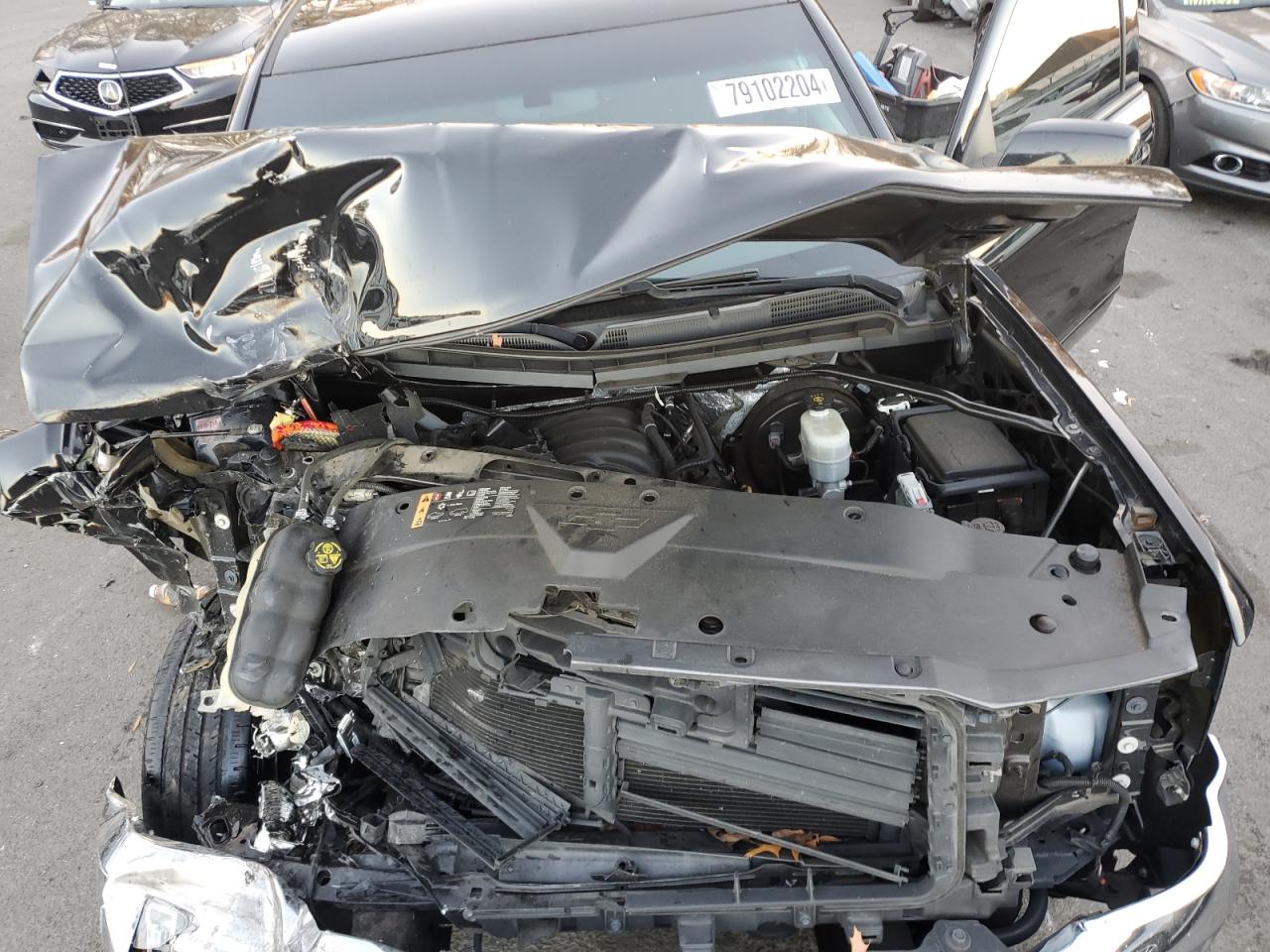 2017 Chevrolet Silverado VIN 1GCVKREH9HZ124794 Copart auction photo, front end damage thumbnail 12