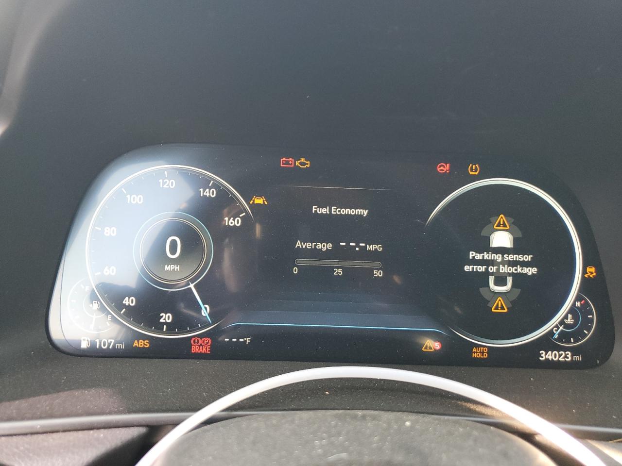 2020 Hyundai Sonata VIN 5NPEH4J23LH002614 Copart auction photo, front end damage thumbnail 9