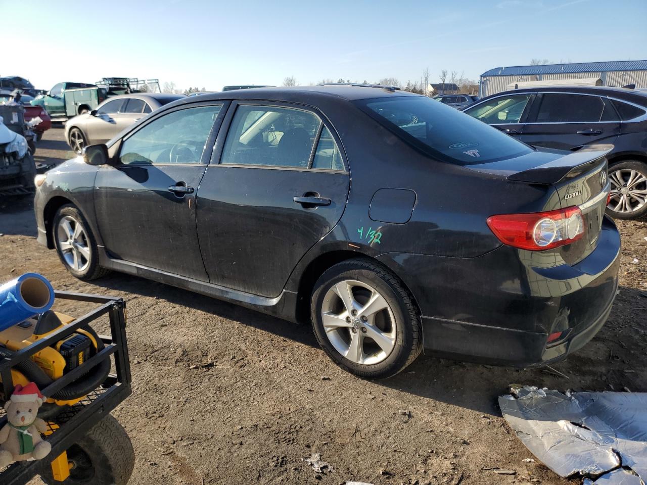 2011 Toyota Corolla VIN 2T1BU4EE2BC749111 Copart auction photo, front end damage thumbnail 2