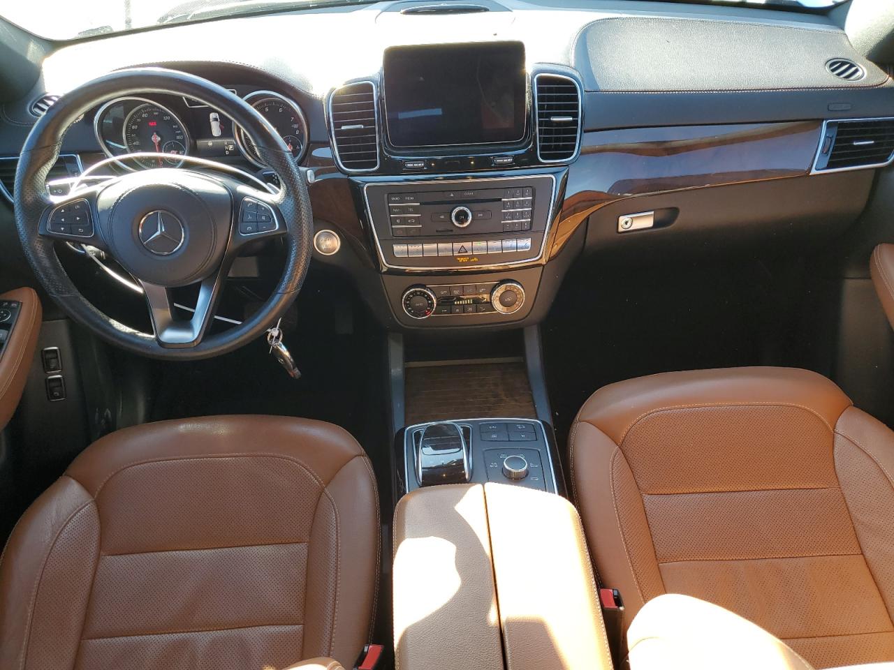 2017 Mercedes-Benz GLS-klasse VIN 4JGDF6EE0HA931896 Copart auction photo, front end damage thumbnail 8