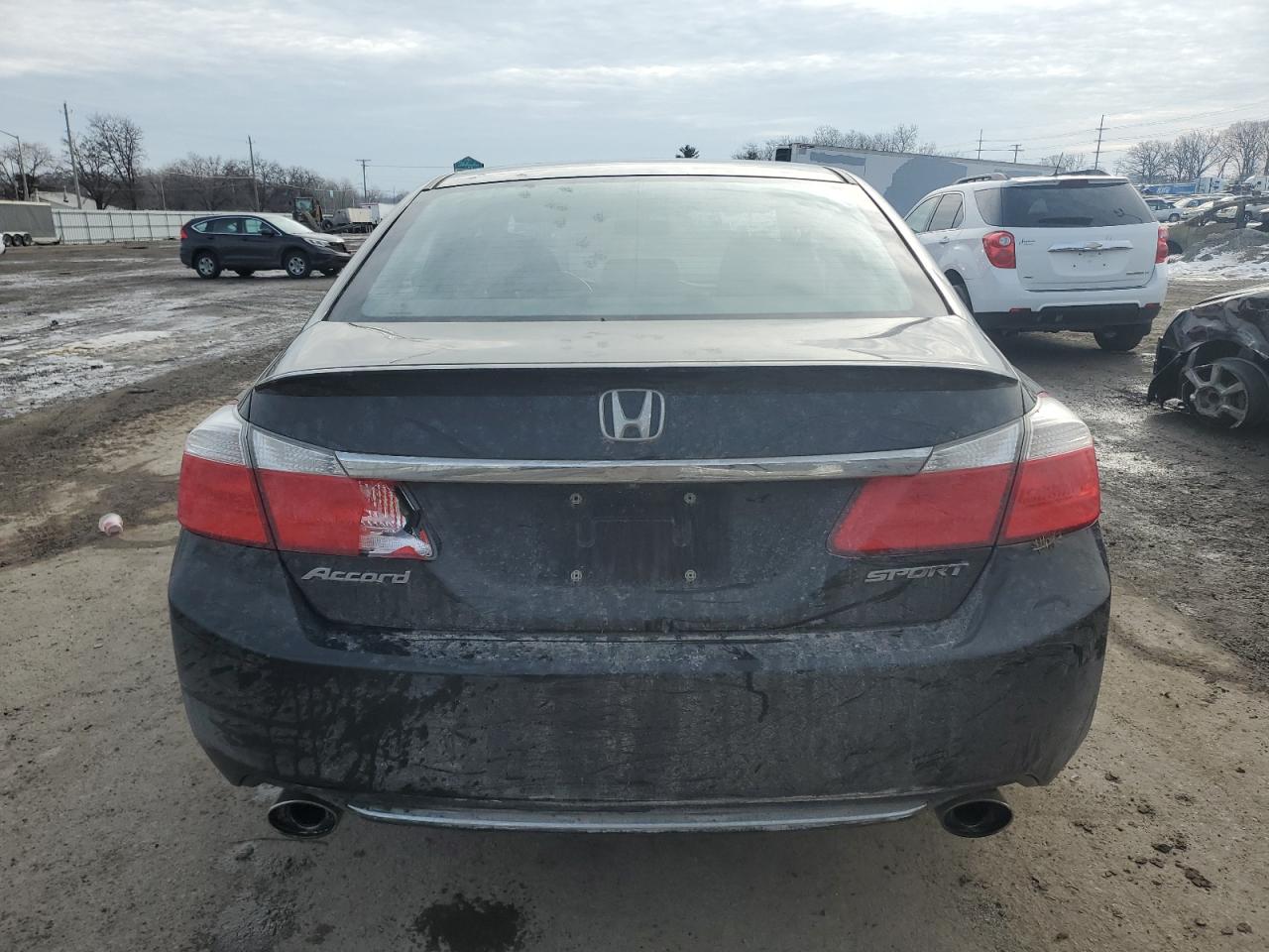2014 Honda Accord VIN 1HGCR2F51EA145746 Copart auction photo, front end / side damage thumbnail 6