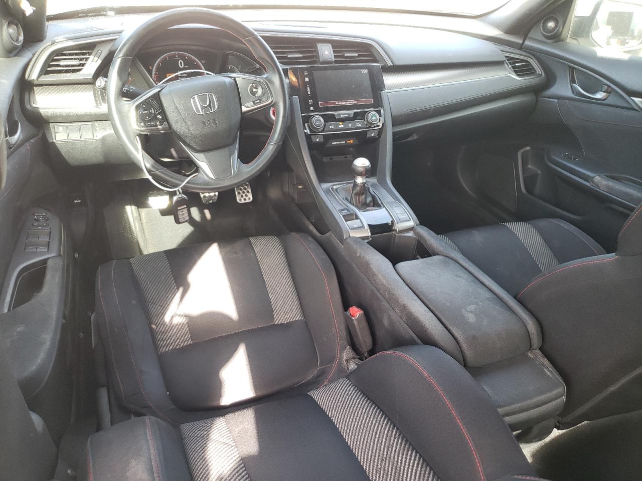 2017 Honda Civic VIN 2HGFC1E58HH702345 Copart auction photo, front end / side damage thumbnail 8