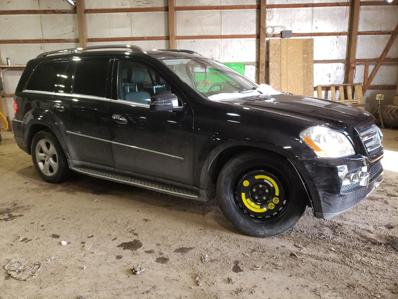 2011 Mercedes-Benz GL-klasse VIN 4JGBF7BEXBA714414 Copart auction photo, undercarriage damage thumbnail 4