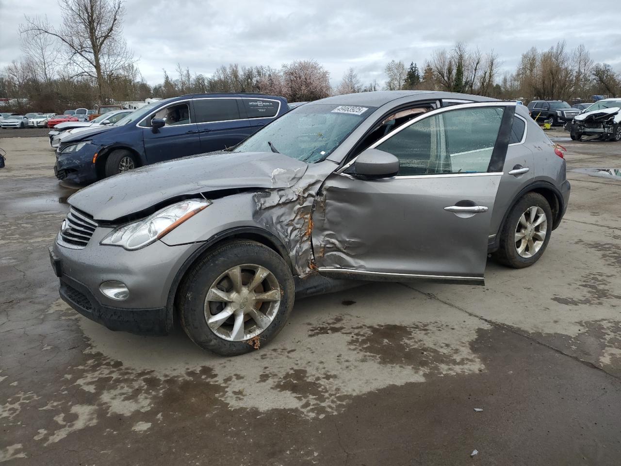 2010 Infiniti EX VIN JN1AJ0HP8AM701188 - Copart auction photo