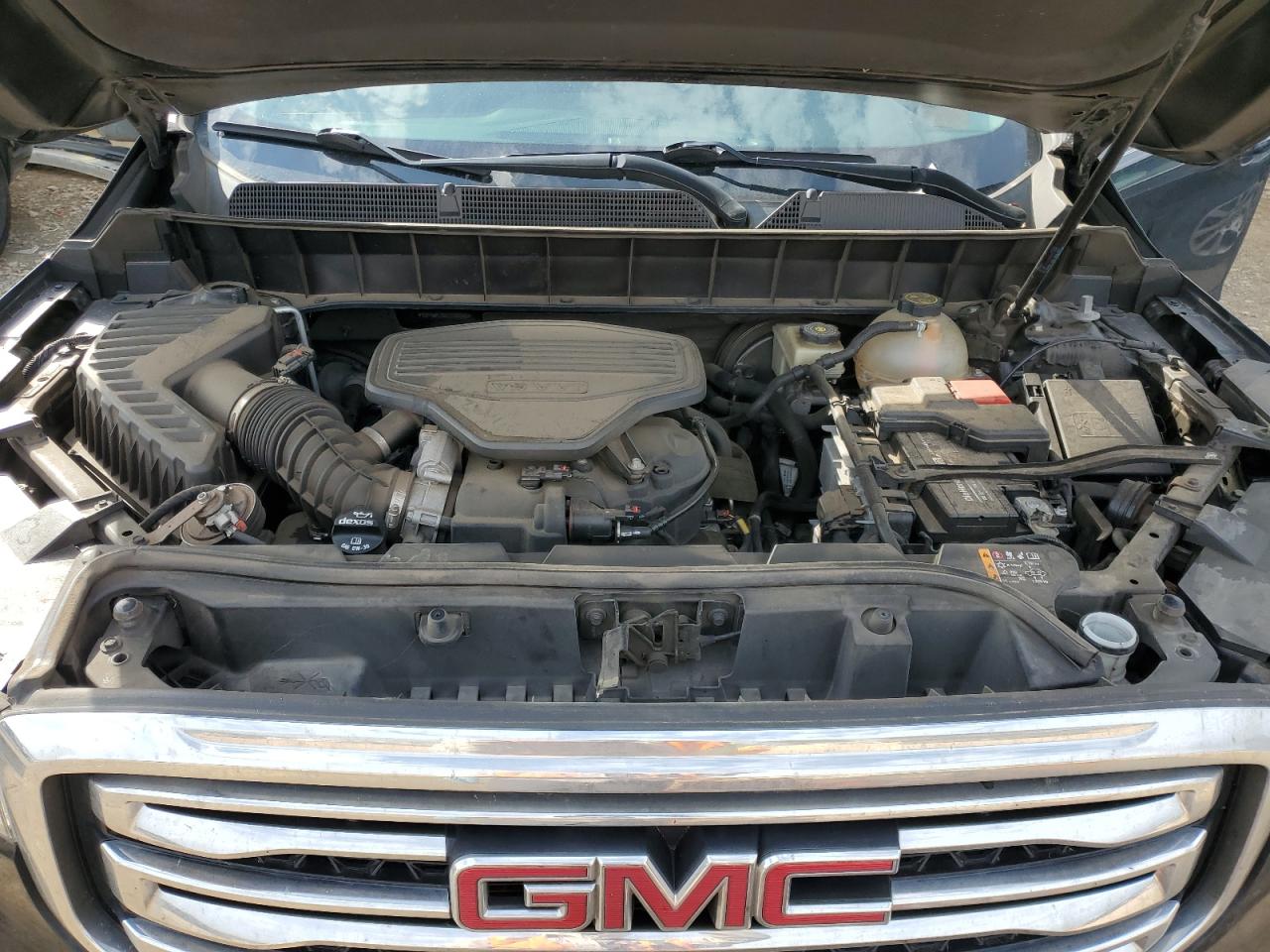 2017 GMC Acadia VIN 1GKKNMLS2HZ262046 Copart auction photo, side damage thumbnail 13