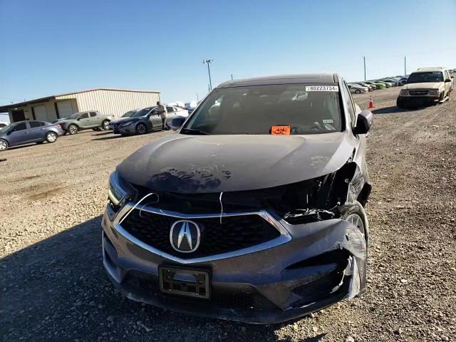 2020 Acura RDX VIN 5J8TC1H36LL020461 Copart auction photo, side / front end damage thumbnail 12