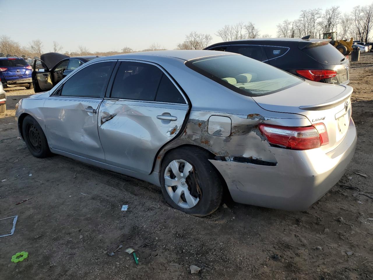 2008 Toyota Camry VIN 4T1BE46K88U246711 Copart auction photo, rear end / side damage thumbnail 2
